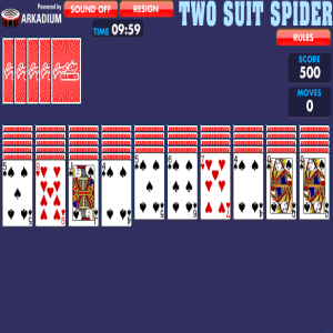 juego solitario spider clasico gratis